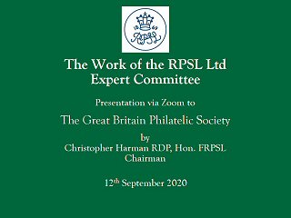 The Work of the RPSL Ltd Expert Committee